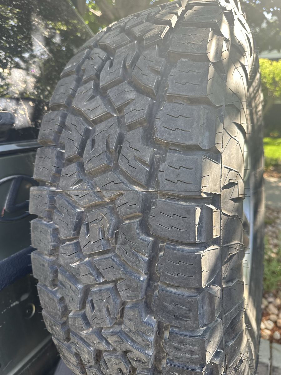 Toyota 4Runner TRD wheels with 34s