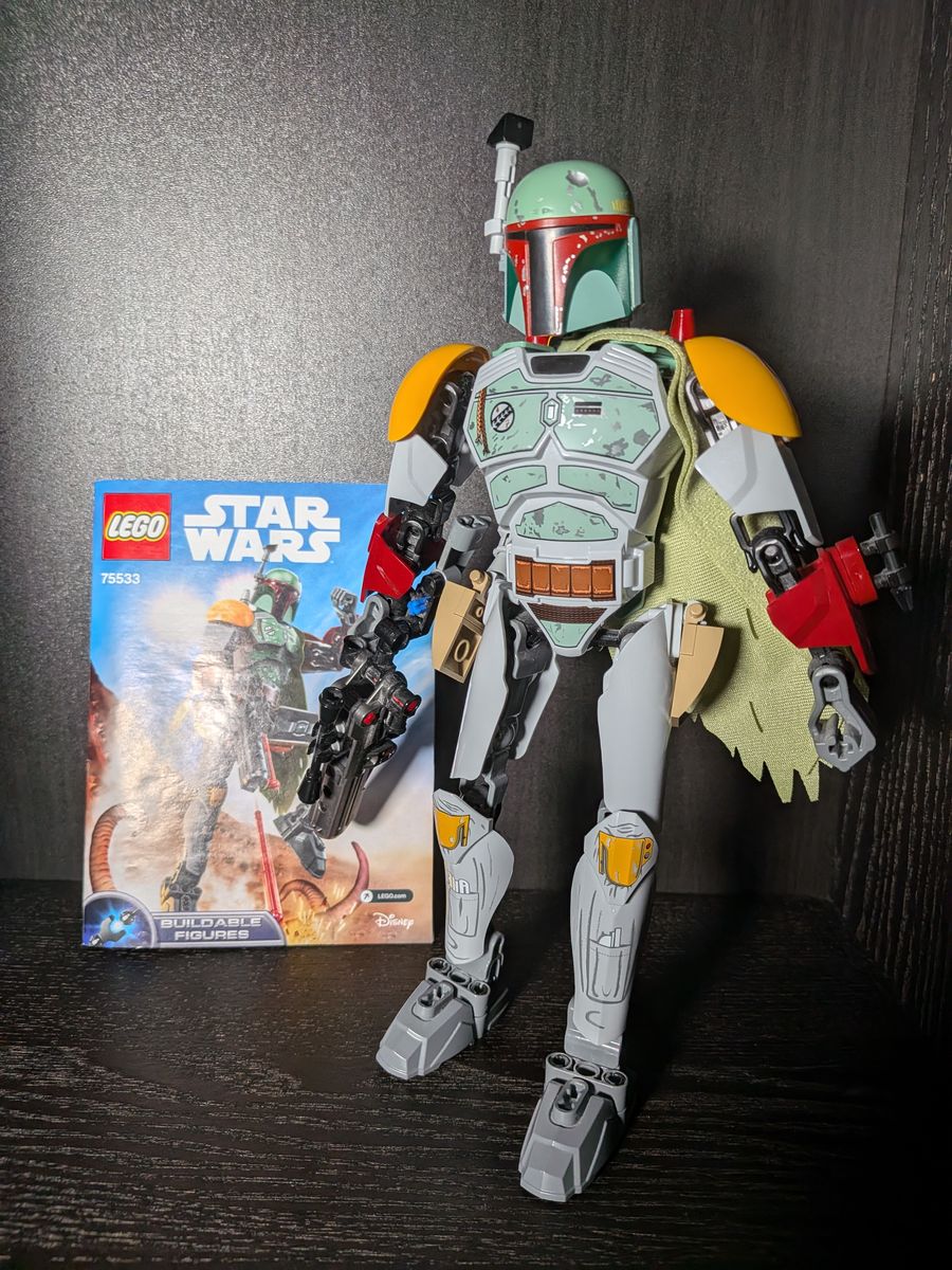 LEGO Star Wars 75533 Boba Fett Buildable Figure  with instructions