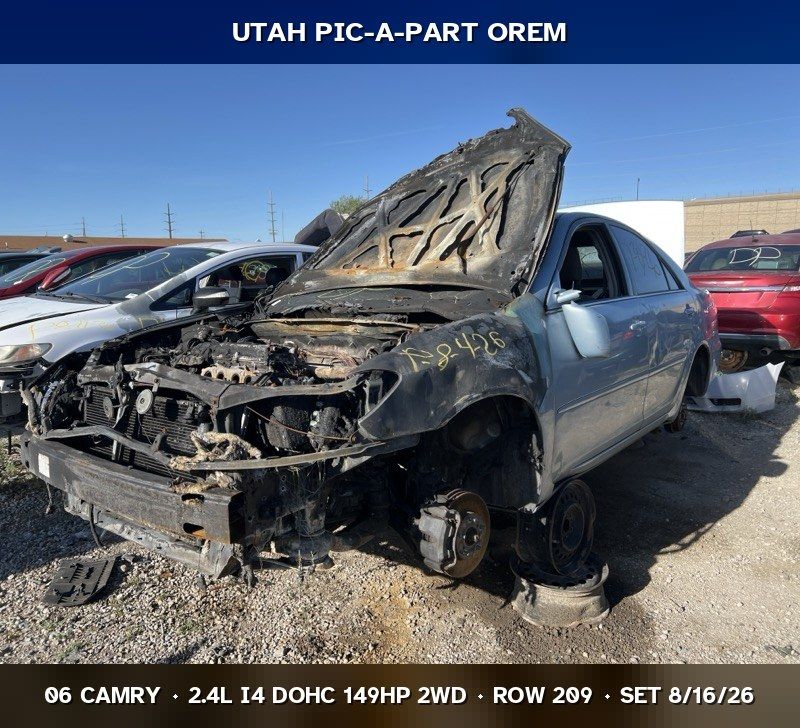 Just In! 2006 Toyota Camry Parts - UTPAP Orem