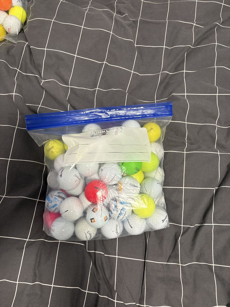 60 good quality used golf balls