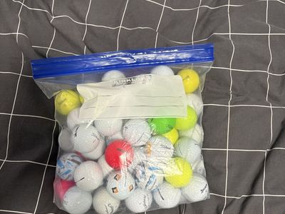 60 good quality used golf balls