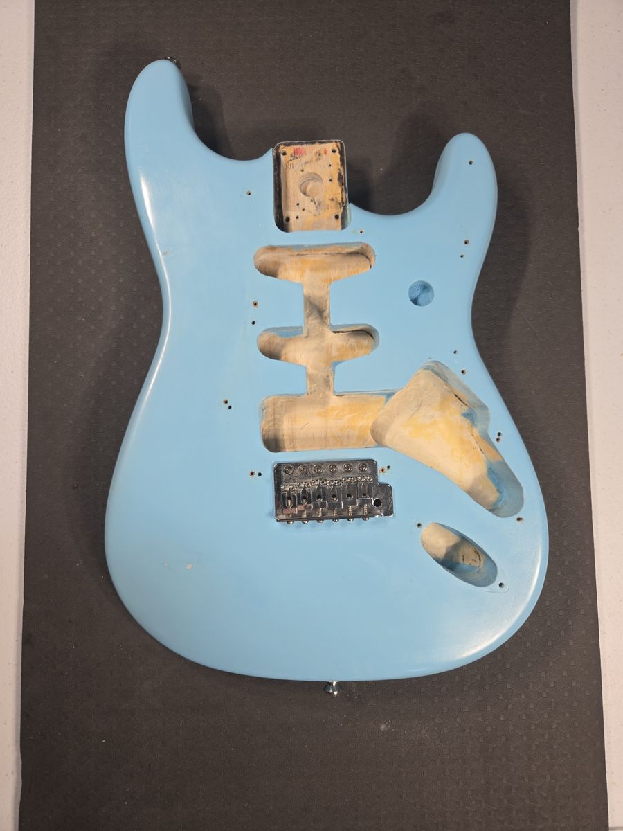 Refinished MIM Strat Body