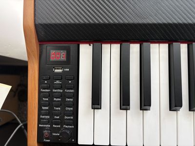 88 key piano, electronic