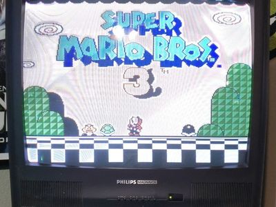 Phillips Magnavox 26 in retro gaming CRT TV