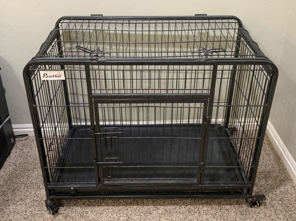 Large Dog Crate Kennel On Wheels