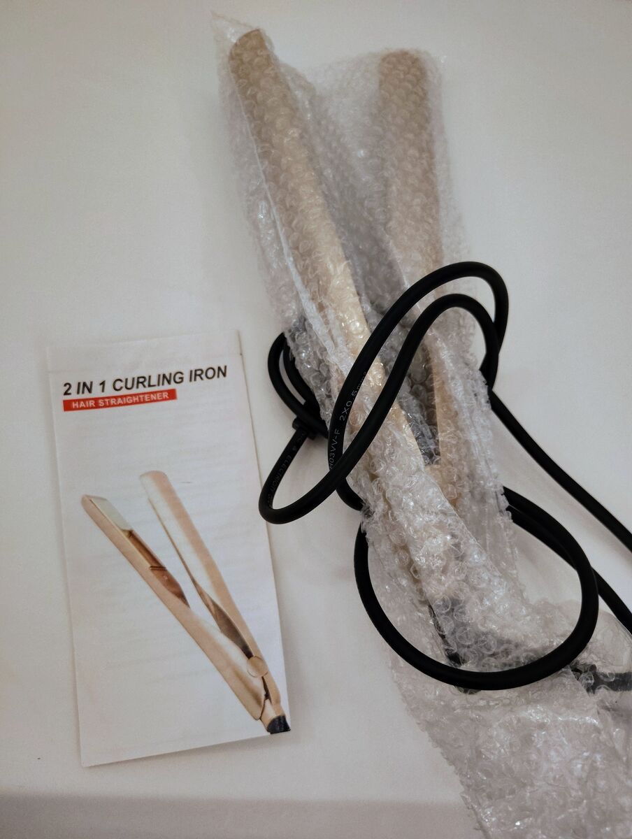 CFMOUR Hair Straightener and Curler 2 in 1