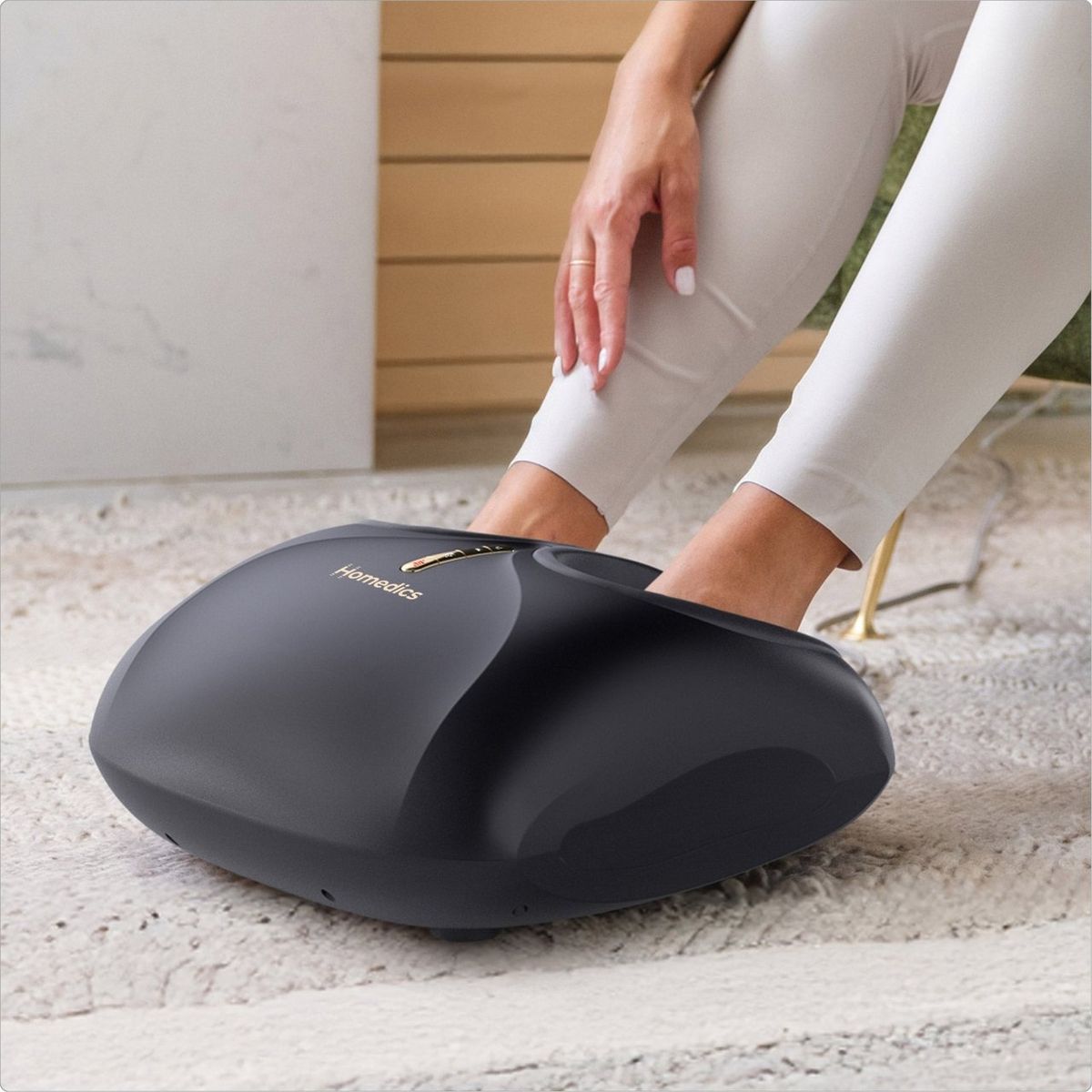 HoMedics FMS-357H Shiatsu + Air Foot Massager with Heat  2757914  #107334