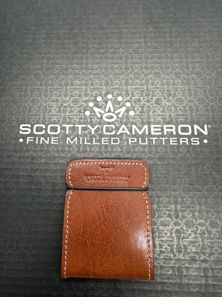 Rare Scotty Cameron Gallery CASHCOVER ITALIAN CALF