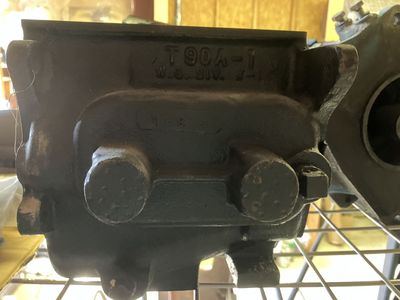 Willys Jeep T90A-1 3 Speed Transmission, Original Bare Case, Top Shift, '46-'71 CJ-5, CJ-6, M38, Etc.