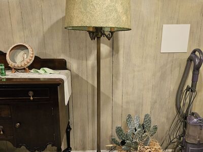 Vintage 4 way floor lamp