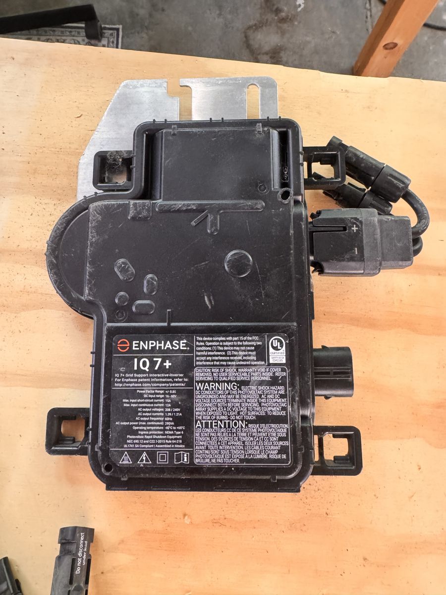(15) Enphase IQ7+ Microinverters - Tested/Working - $50 each