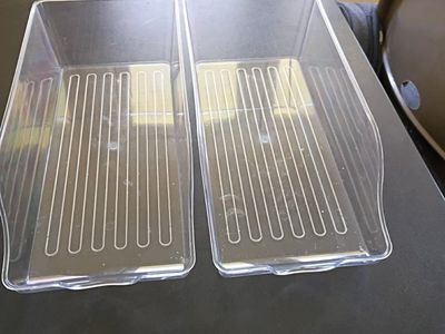 plastic soda can storage trays for fridge