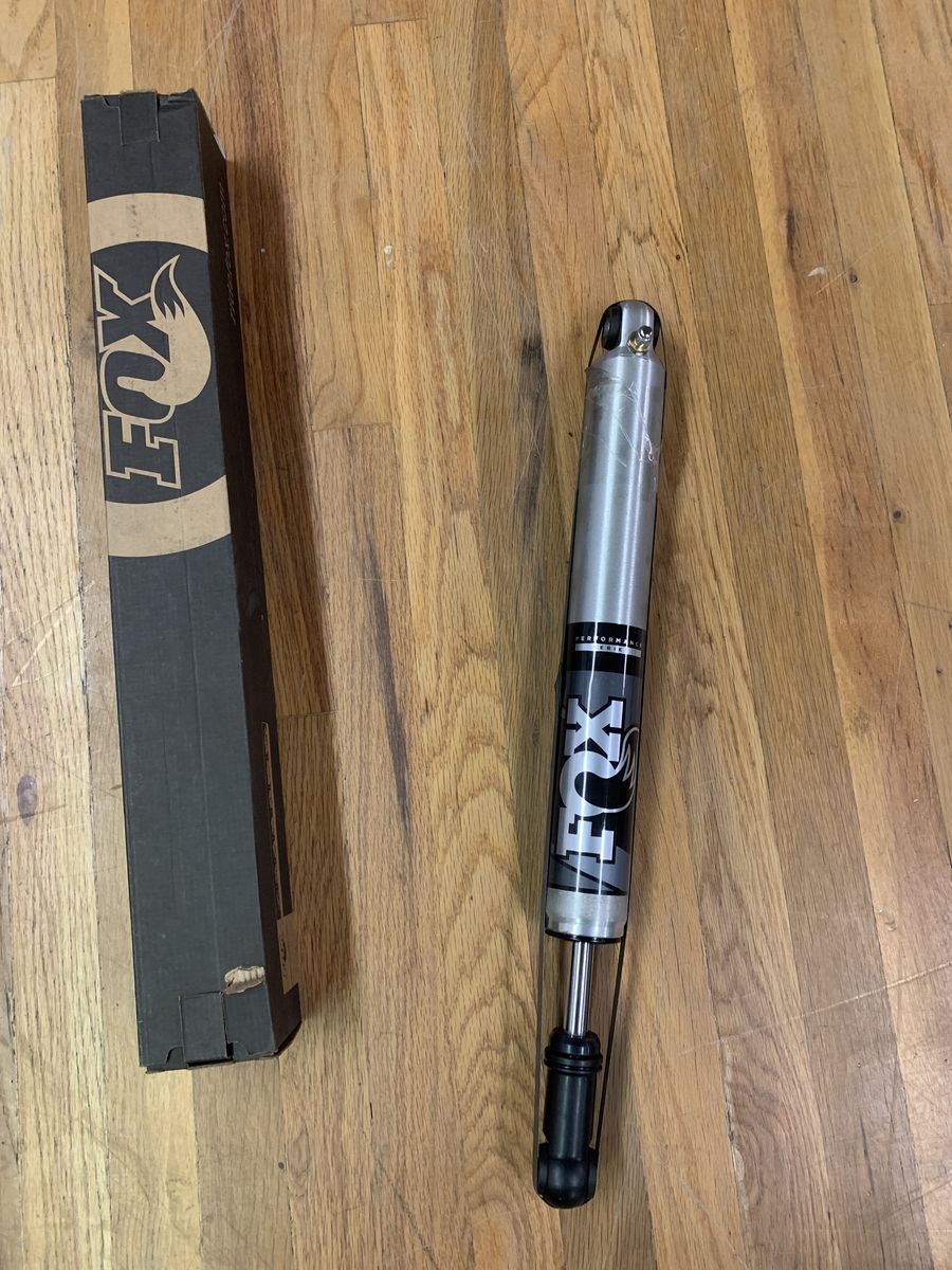 USED FOX RACING 2.0 Performance Series Smooth Body IFP Steering Stabilizer FOX 982-24-941 JK Jeep Wrangler JKU USED