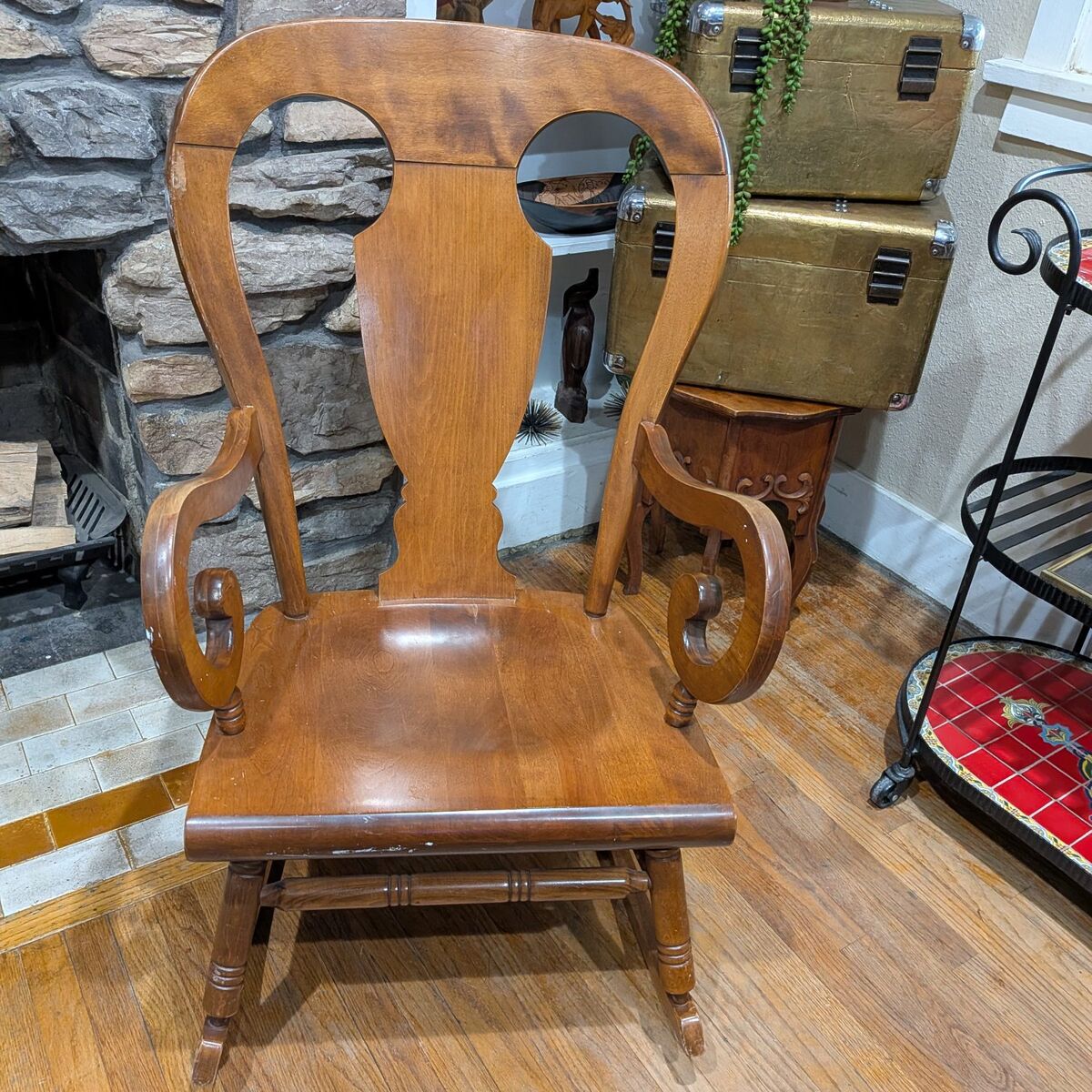 Mid Century Tell City Farmhouse Rocking chair