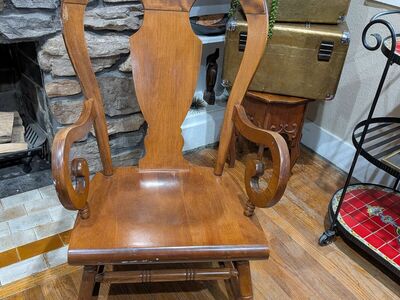 Mid Century Tell City Farmhouse Rocking chair