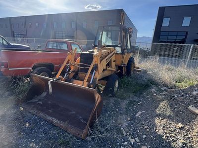 Case back hoe