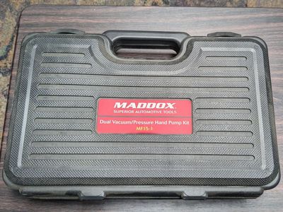Maddox Dual Vacuum Pressure Hand Pump Kit MF15-1 Automotive Tool