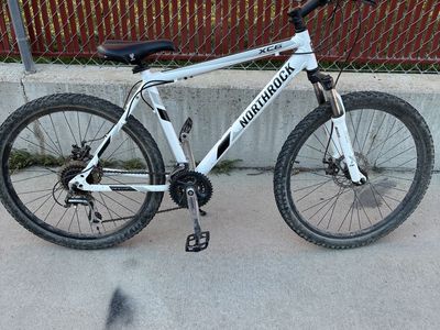 Northrock XC6 Hardtail Mountain Bike - White/Black