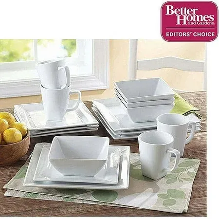 Better Homes & Gardens 16-Piece Dinnerware Set