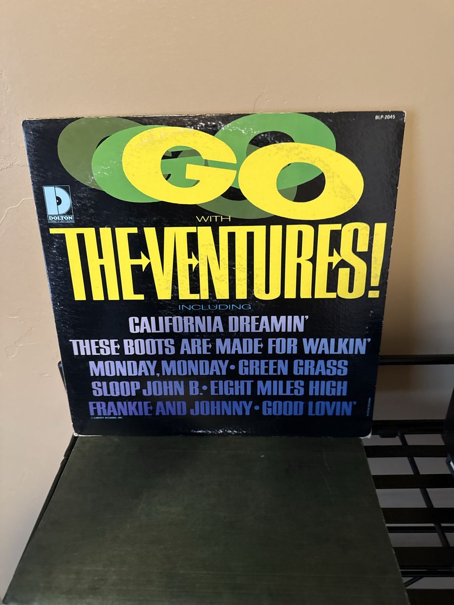 Go With The Ventures! Vinyl LP Record - Dolton Records BLP-2045