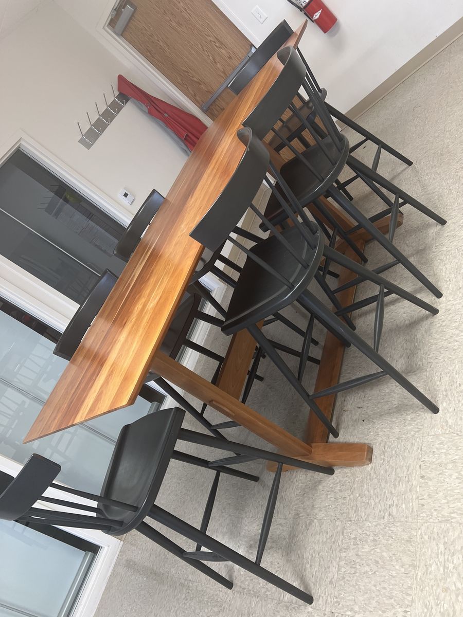 Gat Creek Delmar Table and 6 Chairs…bar height