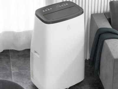 14,000 BTU Portable Air Conditioner with Remote Control, Cooling Rooms Up to 750 Sq. ft., 3-in-1 AC Unit with Dehumidifier Fan