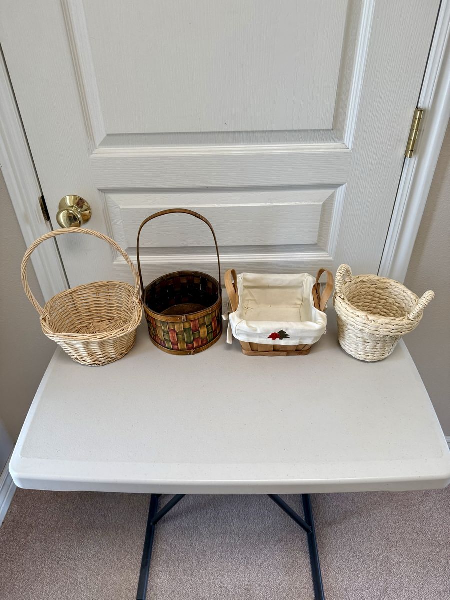 4 Basket Bundle/Lot