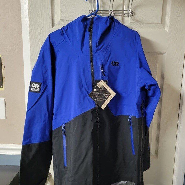 Ski/Snowboard Jacket Shell Goretex Men's Large