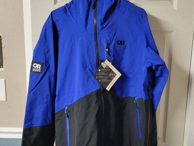 Ski/Snowboard Jacket Shell Goretex Men's Large