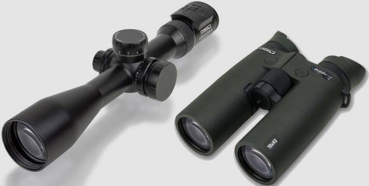 Steiner ePredator8 Scope and LRF Bino Combo