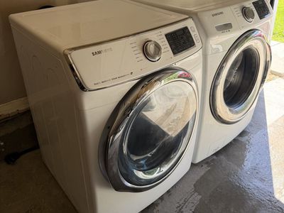 Samsung Front Load Washer Electric Dryer Set
