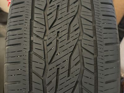 Set of 2 - Continental Crosscontact A/S Tires - 255/55R20