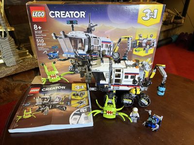 LEGO Creator 3-in-1 Space Rover Explorer Set 31107 with Box and Manual