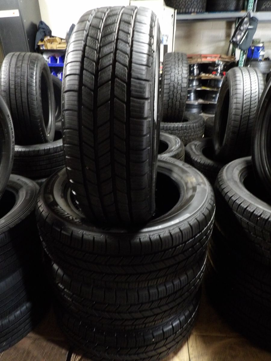 235/60R18 BRIDGESTONE TURANZA SET OF USED TIRES 