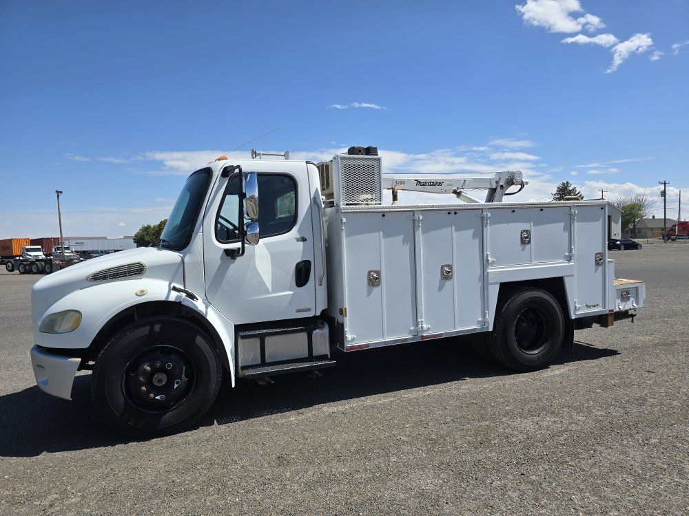 2006 Freightliner M2 Mechanics Service Truck Crane Comp
