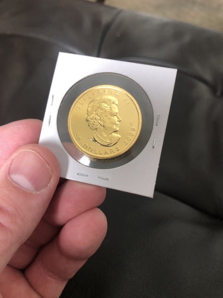 1 Oz Gold Maple Leaf