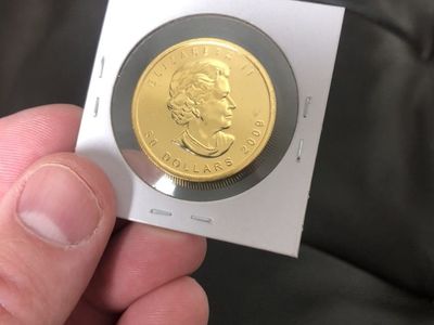 1 Oz Gold Maple Leaf