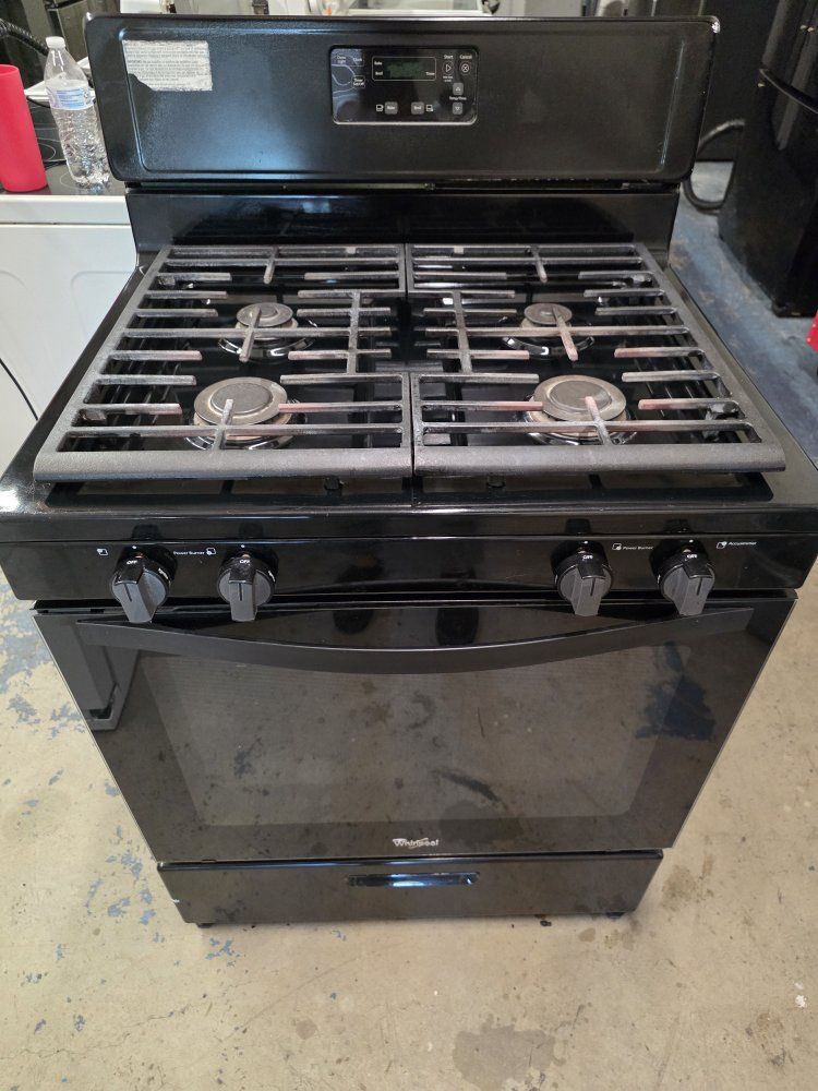 whirpool gas range