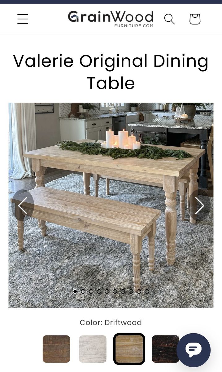 Free Valerie Dining Table 