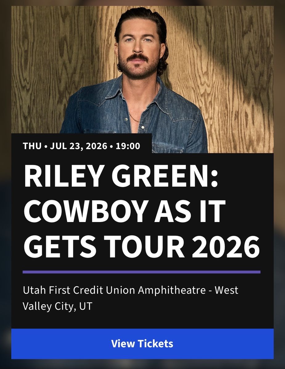 Riley Green: Cowboy As It Gets Tour Concert