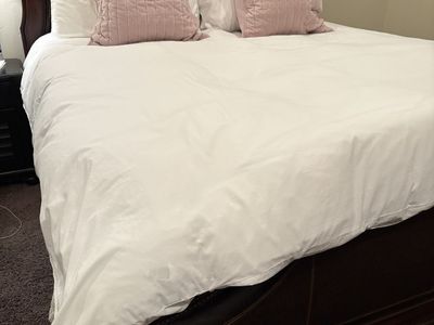 Headboard Frame and Footboard