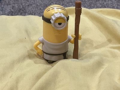 Despicable Me Minion Bob with Staff Action Figure Toy