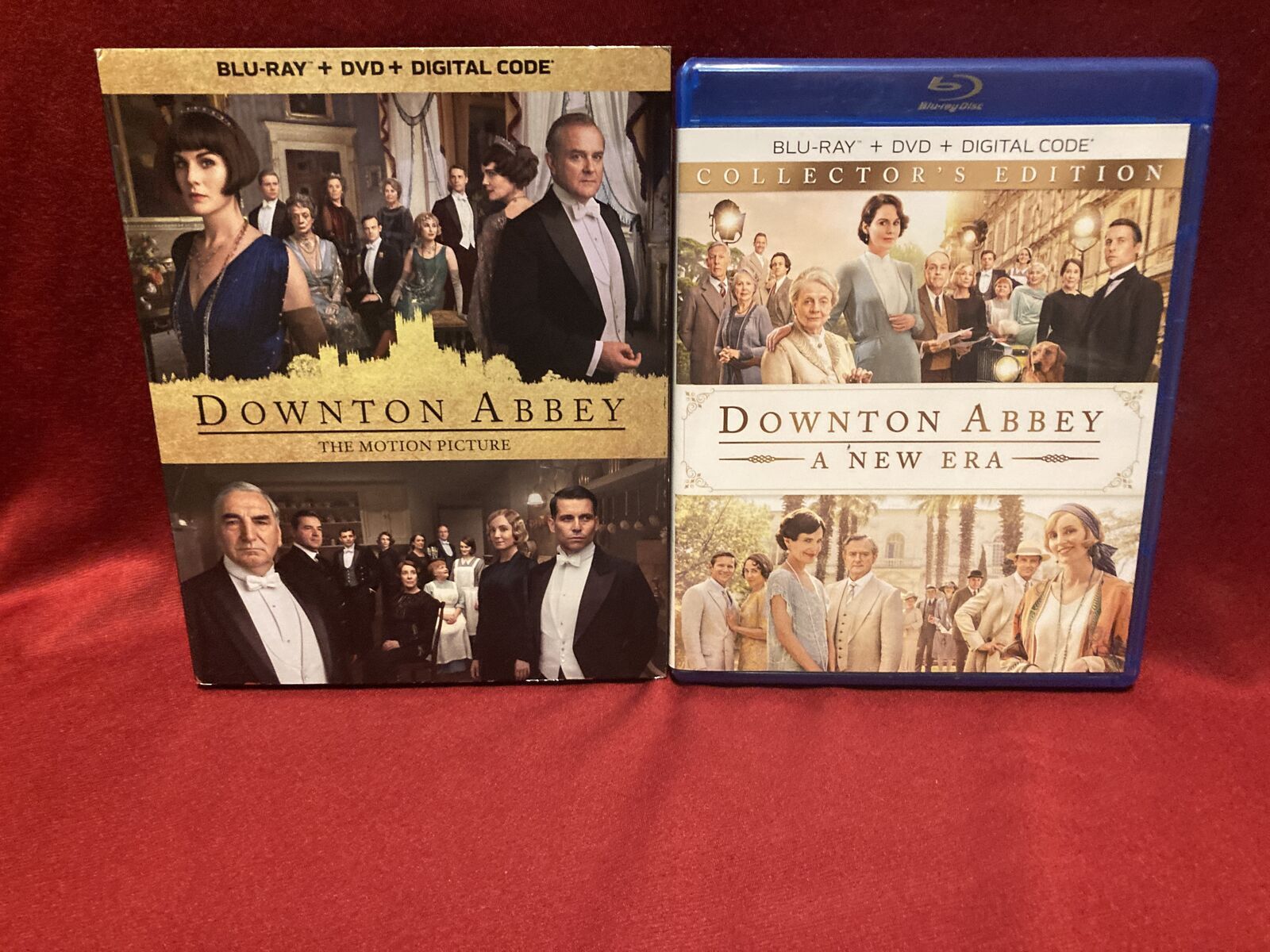 Downton Abbey A New Era & The Motion Picture Blu Ray & DVD