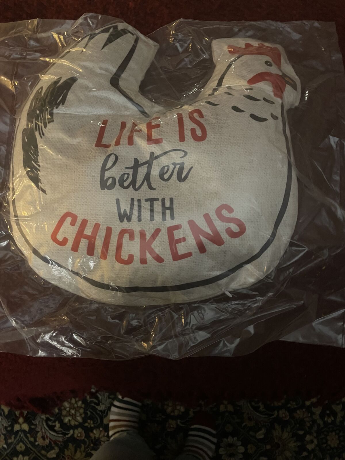 “Life is better with chickens”