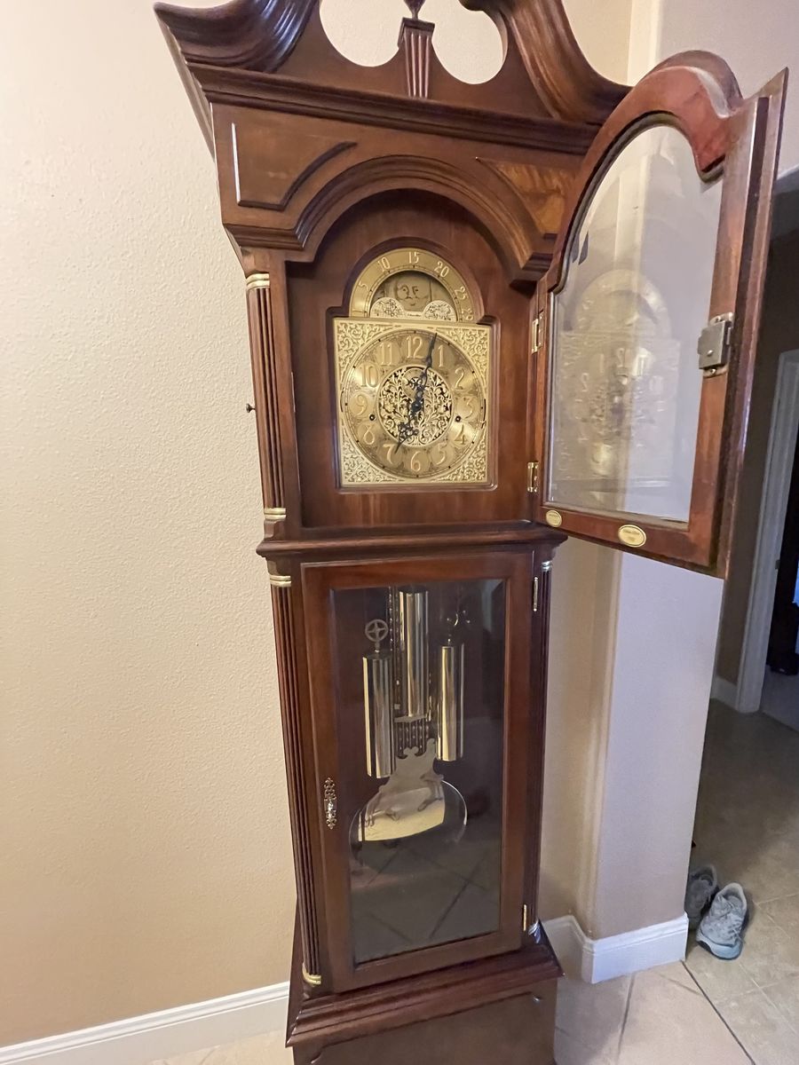 1985 Ethan Allen Grandfather Clock