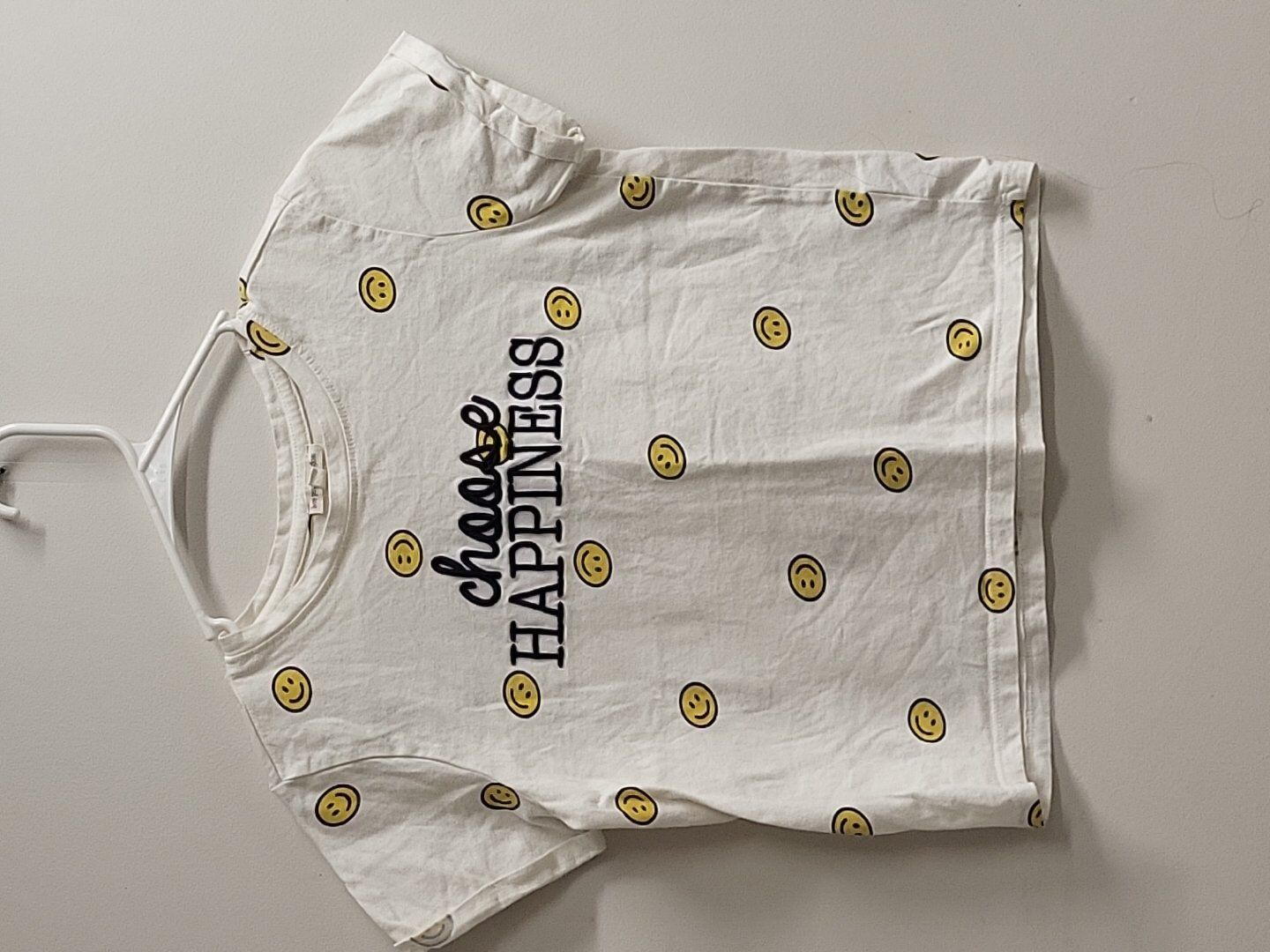 Gilrs shirt size 14 L Choose Happiness