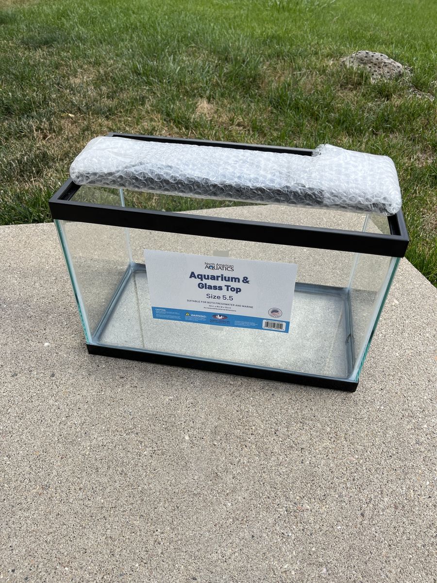 Aquatics Aquarium & Glass Top 5.5 gal