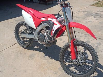 Honda CRF Dirt Bike, Red & White, Great Condition, Off-Road Ready
