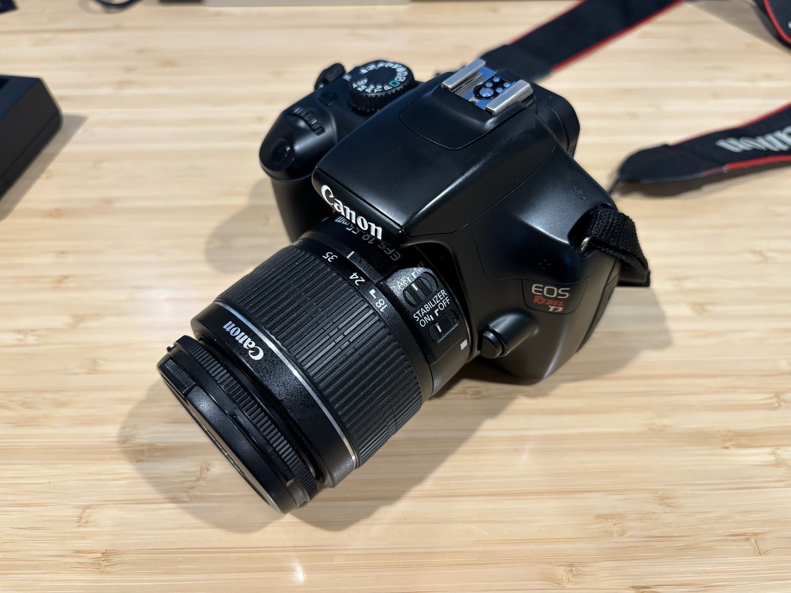 Canon Rebel T3 DSLR Digital Camera with Lens