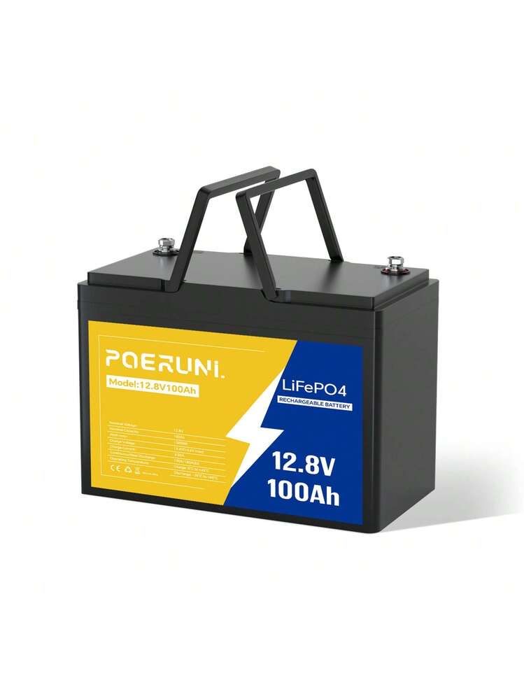 12V 100Ah LiFePO4  Batteries - Battery